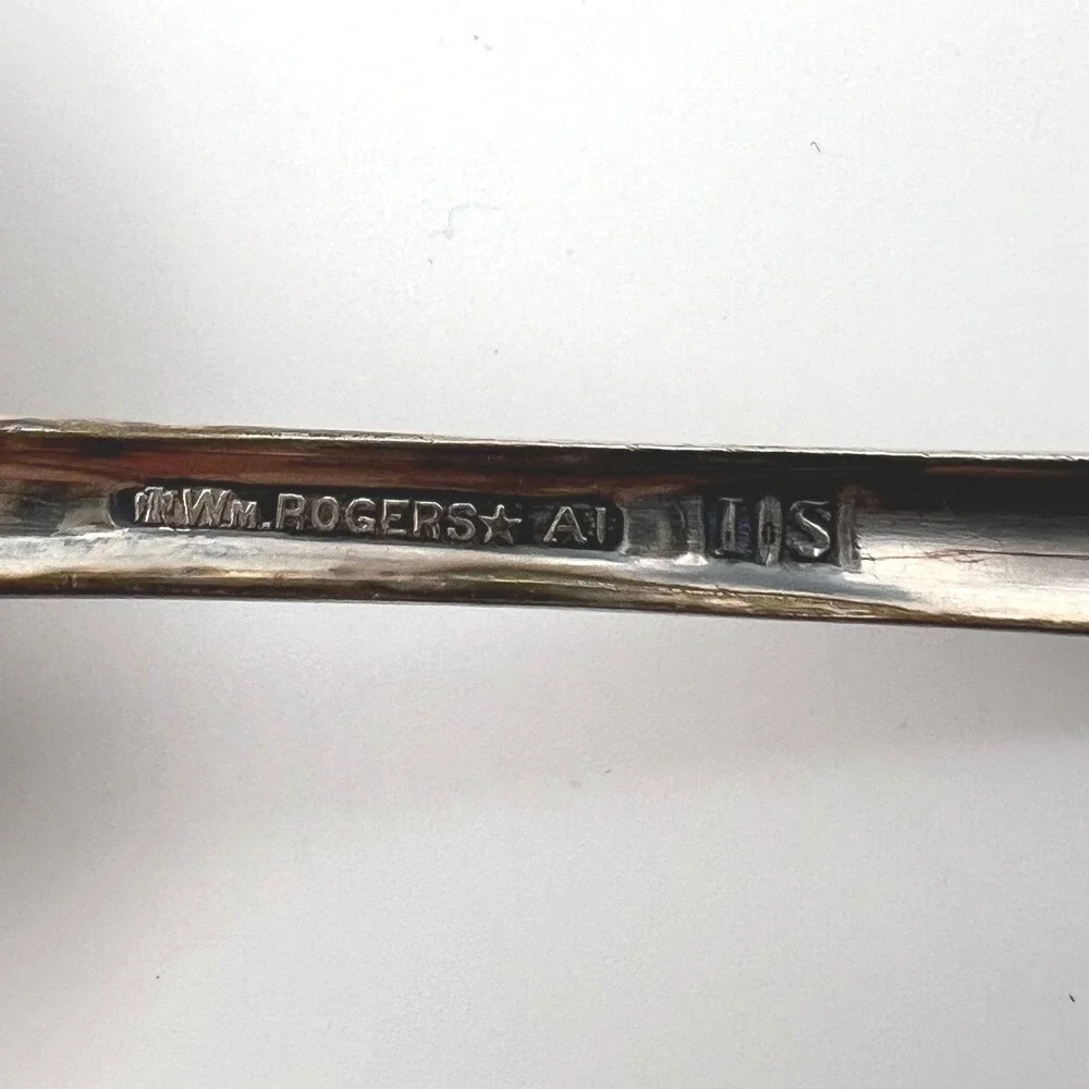 Wm Rogers Gravy Ladle Lady Hamilton Oneida Silverplate Silver Fair 1932 ArtDeco